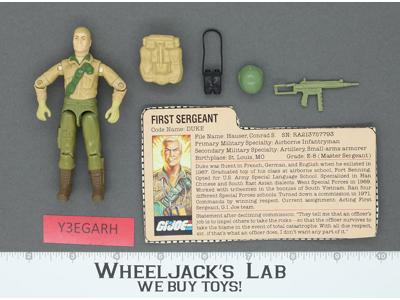 Duke V1 100% Complete G.I. Joe 1983 Hasbro Vintage Action Figure