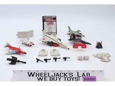 Superion Aerialbots Set 100% Complete Vintage 1986 G1 Transformers Hasbro