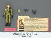 Steeler V1 Straight Arms 100% Complete G.I. Joe 1982 Hasbro Vintage Figure