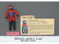 Cobra H.I.S.S. Driver V1 100% Complete G.I. Joe 1983 Hasbro Vintage Figure