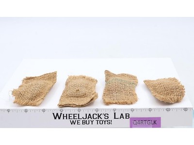 Action Jackson Sandbags Set of 4 1970's Mego 8" Vintage Action Figure