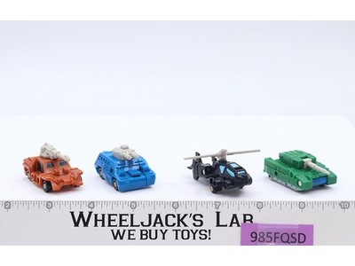 Military Patrol Micromaster 100% Complete 1990 G1 Transformers Action Figure