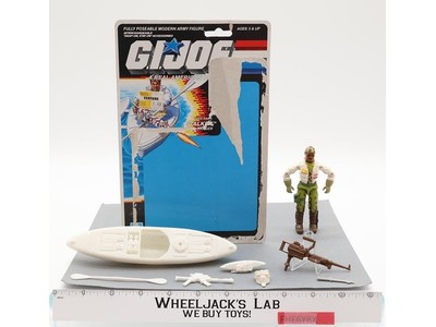 Stalker V2 100% Complete 34 Cardback G.I. Joe 1989 Hasbro Vintage Action Figure