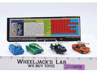 Military Patrol Micromaster 100% Complete 1990 G1 Transformers Action Figure