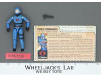 Cobra Commander V1.5 100% Complete 1983 G.I. Joe Hasbro Vintage Action Figure