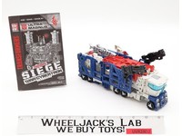 Ultra Magnus 100% Complete Transformers Siege War For Cybertron WFC 2018 Hasbro