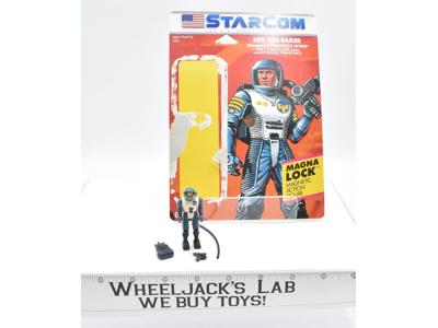 Sgt. Red Baker 100% Complete Starcom 1986 Coleco Action Figure