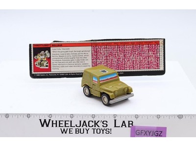 Rollbar 100% Complete WORKS 1987 Vintage G1 Transformers Jeep CJ-7 Action Figure