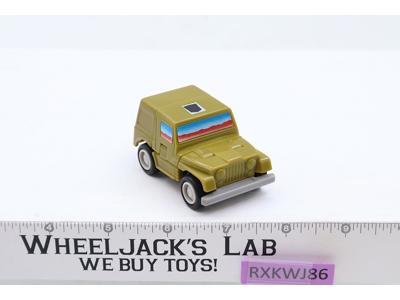 Rollbar 100% Complete WORKS 1987 Vintage G1 Transformers Jeep CJ-7 Action Figure