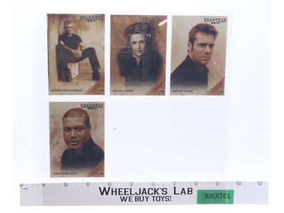 Set of 4 Casting Call Stargate SG-1 2002 Rittenhouse Cards CC1-CC4