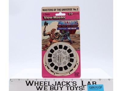 View Master 3 Reels No.2 Masters of the Universe Mattel 1995 Vintage MOSC NEW