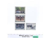 Set of 4 Stargate SG-1 Production Sketches 2002 Rittenhouse Cards #s 3 4 5 12