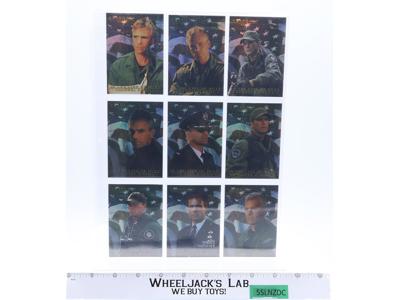 Colonel O'Neill Complete Chase Set 1-9 Stargate In the Line of Duty Rittenhouse
