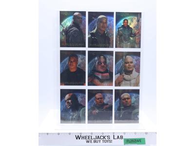 Teal'C Complete Chase Set 1-9 Stargate In the Line of Duty Rittenhouse Cards