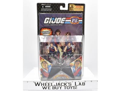 Tomax &amp; Xamot NEW FROM CASE Comic 2 Pack GI Joe 25th Anniversary 2007