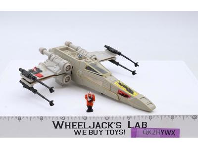 Battle Damaged X-Wing Fighter 100% Complete Star Wars Micro Collection Kenner