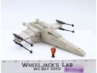 Battle Damaged X-Wing Fighter 100% Complete Star Wars Micro Collection Kenner