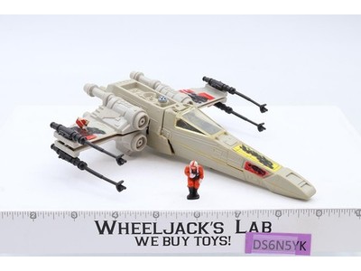 Battle Damaged X-Wing Fighter 100% Complete Star Wars Micro Collection Kenner