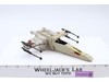 Battle Damaged X-Wing Fighter 100% Complete Star Wars Micro Collection Kenner