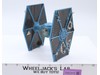 Battle Damage Tie Fighter 100% Complete Star Wars Micro Collection 1982 Kenner