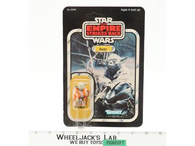 Yoda Orange Snake 32 Back-B Star Wars ESB 1980 Kenner Figure NEW MOSC SEALED