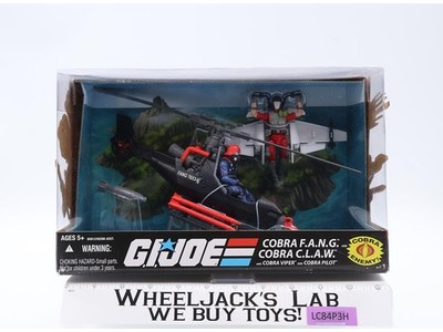 Cobra F.A.N.G. Cobra C.L.A.W. W/ Drivers GI Joe 2008 NEW MISB SEALED