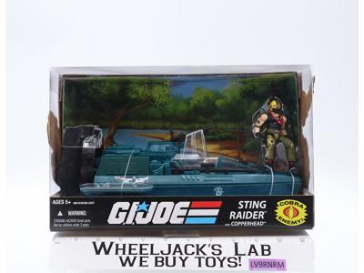 Sting Raider W/ Copperhead GI Joe 25th Anniv. 2008 Hasbro Vehicle NEW SEALED