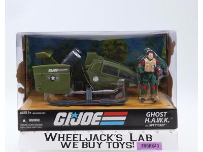 Ghost H.A.W.K. W/ Lift Ticket GI Joe 2008 Hasbro Vehicle NEW MISB SEALED