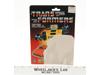 Bumblebee Cardback 1984 Vintage Hasbro G1 Transformers Action Figure