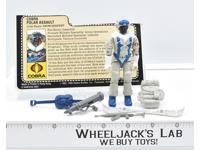 Snow Serpent #3 Cobra Polar Assault V1 100% Complete GI Joe 1985 Hasbro Vintage