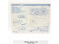 Tiger Shark 1988 ORIGINAL Instructions / Blueprints G.I. Joe Hasbro Vehicle