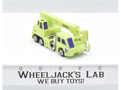 Hook Devastator - 1985 Vintage G1 Transformers Action Figure Nissan Crane