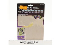 Hook Cardback 1984 Vintage Hasbro G1 Transformers Action Figure