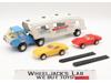 Motor Mover Car Carrier w/ Two Corvettes + Ramps Pressed Steel 1970s Tonka
