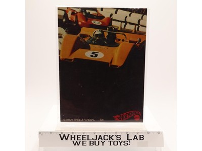 1970 Hot Wheels Annual Catalog RARE Mattel Vintage