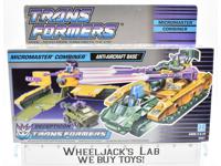 Anti-Aircraft Base Micromaster MIB 100% Complete E 1989 Vintage G1 Transformers