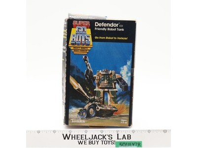 Defender Tank 100% Complete W/Box Gobots 1983 Bandai Action Figure