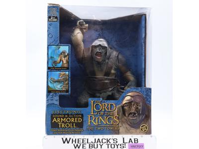 Armored Troll The Lord of the Rings Fellowship of the Ring 2003 ToyBiz NEW MIB