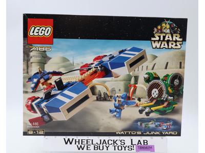 #7186 Watto's Junk Yard Lego 2001 Star Wars NEW MISB SEALED