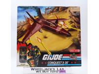 Conquest X-30 W/ Patrol Viper GI Joe Python Patrol 2008 Hasbro NEW MISB SEALED