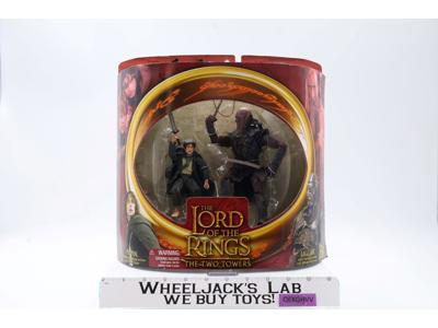 Pippin & Ugluk The Lord Of The Two Towers 2002 ToyBiz Action Figure NEW SEALED