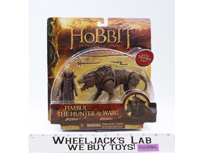 Fimbul The Hunter & Warg The Hobbit An Unexpected Journey 2012 NEW SEALED