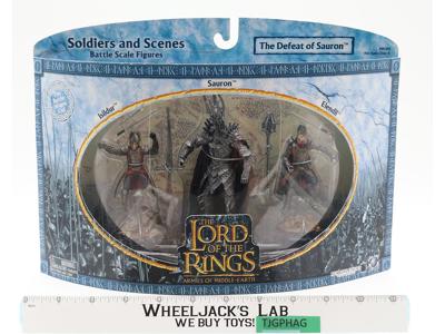 The Defeat of Sauron LOTR Armies of Middle-Earth Play Along NEW SEALED