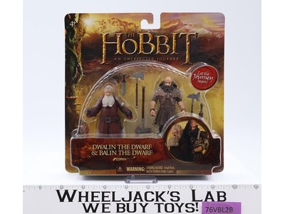Dwalin & Balin The Hobbit An Unexpected Journey 2012 Bridge Direct NEW SEALED