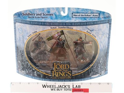 Men of the Rohan Army LOTR Armies of Middle-Earth Play Along NEW SEALED
