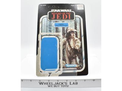 Logray Ewok-Medicine Man ROTJ CARDBACK 65 Back 1983 Star Wars Vintage Kenner
