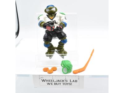 Slap Shot Leo 100% Complete 1991 TMNT Teenage Mutant Ninja Turtle Playmates
