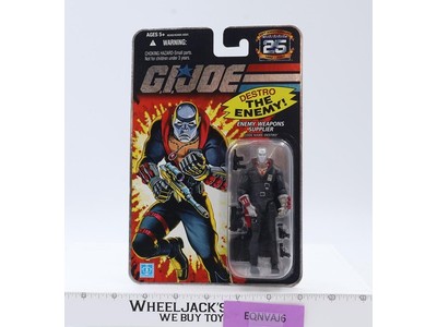 Destro GI Joe 25th Anniversary 2007 Hasbro Action Figure NEW MOSC SEALED
