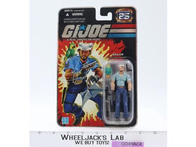 Shipwreck G.I. Joe 25th Anniversary 2007 Hasbro Action Figure NEW MOSC SEALED