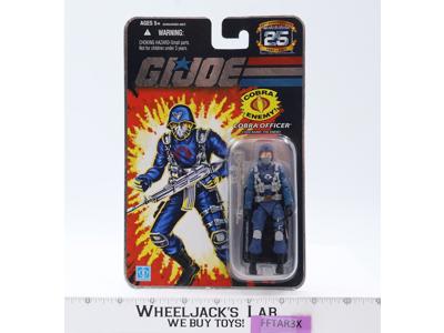 Cobra Officer The Enemy GI Joe 25th Anniversary 2007 Hasbro NEW MOSC SEALED